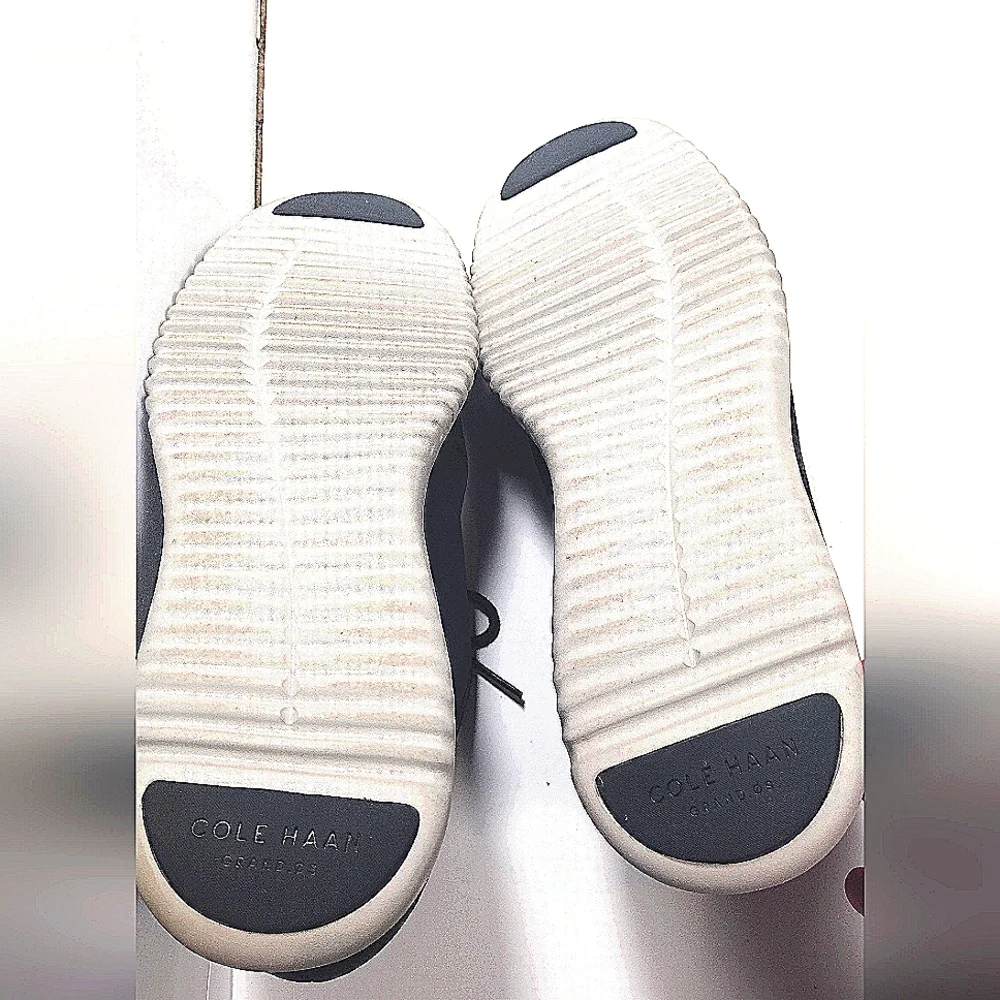 Cole Haan 2.0 ZEROGRAND LASER WING Black Leather Oxfords Loafers Size‎ 10.5 Wide - Picture 8 of 15